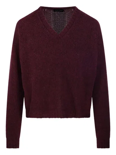 ROBERTO COLLINA V-NECK SWEATER