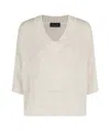 Roberto Collina V-neck Sweater In White