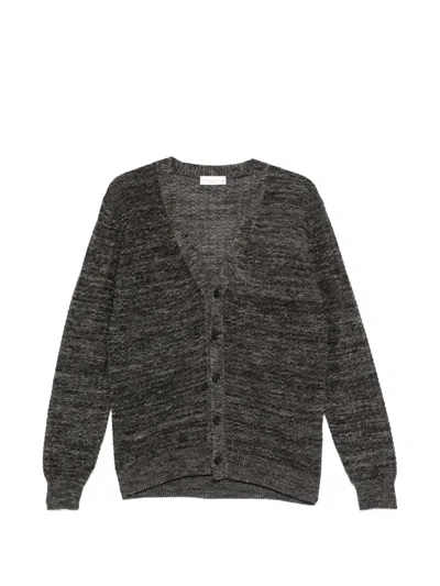 Roberto Collina V-neck Cardigan In Gray