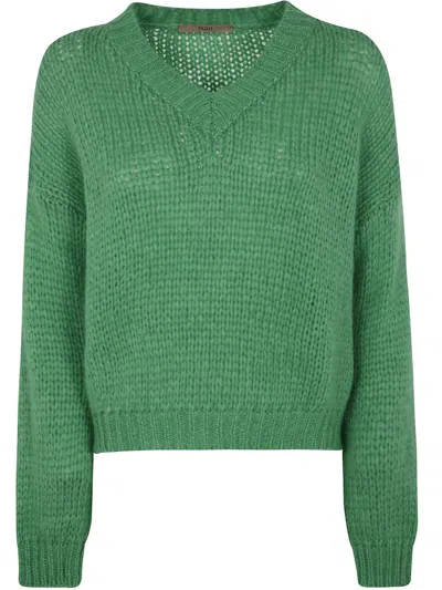 ROBERTO COLLINA ROBERTO COLLINA VNECK SWEATER CLOTHING