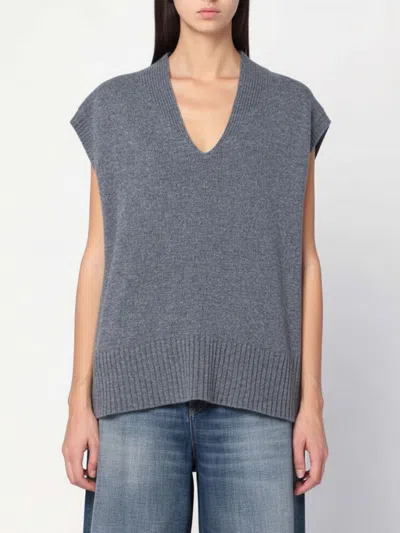 ROBERTO COLLINA WAISTCOAT ROBERTO COLLINA WOMAN COLOR GREY,H69785020