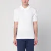 Roberto Collina White Polo In Cotton In White