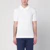 Roberto Collina White Polo In Cotton In White