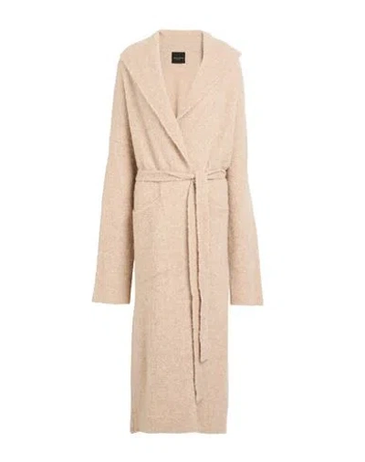 Roberto Collina Woman Cardigan Beige Size M Alpaca Wool, Nylon