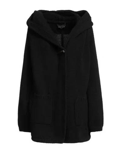 Roberto Collina Woman Cardigan Black Size S Merino Wool, Cashmere