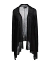 Roberto Collina Woman Cardigan Black Size Xl Merino Wool In Black