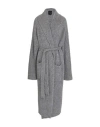 Roberto Collina Woman Cardigan Grey Size M Alpaca Wool, Nylon