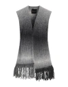 Roberto Collina Woman Cardigan Lead Size S Baby Alpaca Wool, Nylon In Gray