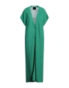 Roberto Collina Woman Cardigan Light Green Size L Linen, Polyester