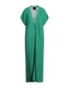 Roberto Collina Woman Cardigan Light Green Size L Linen, Polyester In Green