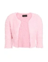 Roberto Collina Woman Cardigan Pink Size S Cotton, Nylon