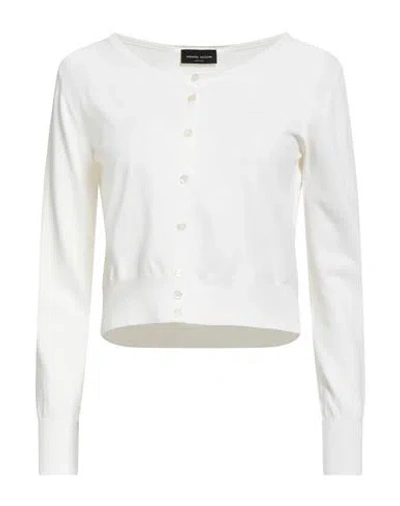 Roberto Collina Woman Cardigan White Size S Viscose, Polyester