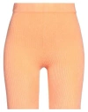 Roberto Collina Woman Shorts & Bermuda Shorts Apricot Size S Viscose, Nylon, Elastane In Orange