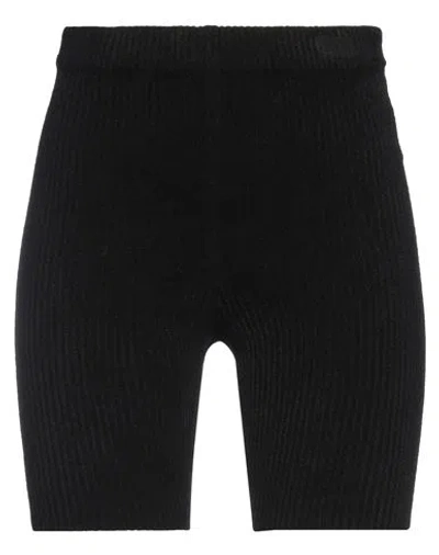 Roberto Collina Woman Shorts & Bermuda Shorts Black Size S Viscose, Nylon, Elastane In Black