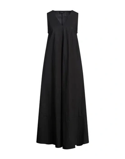 Roberto Collina Woman Maxi Dress Black Size M Cotton
