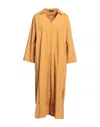 Roberto Collina Long Dresses In Beige