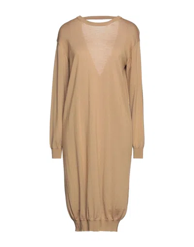 Roberto Collina Midi Dresses In Beige