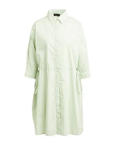 Roberto Collina Woman Midi Dress Light Green Size S Cotton