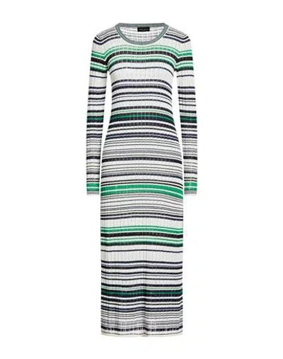 Roberto Collina Woman Midi Dress Midnight Blue Size S Cotton, Nylon