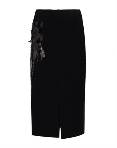 Roberto Collina Woman Midi Skirt Black Size S Wool