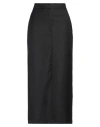 Roberto Collina Woman Midi Skirt Black Size S Wool
