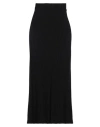 Roberto Collina Woman Maxi Skirt Black Size Xl Viscose, Polyester