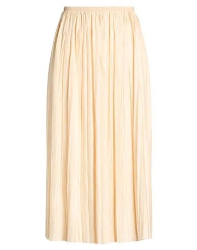 Roberto Collina Woman Midi Skirt Blush Size Xl Polyester In Neutral
