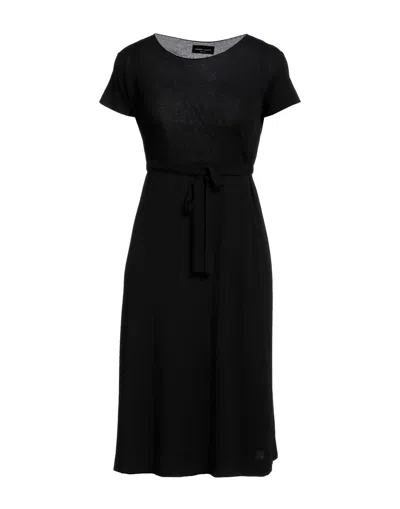 Roberto Collina Short Dresses In Black