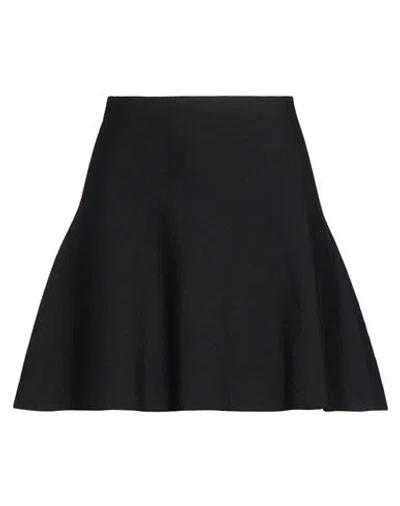 Roberto Collina Woman Mini Skirt Black Size L Merino Wool