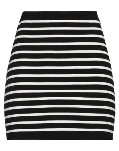 Roberto Collina Woman Mini Skirt Black Size M Viscose, Polyester