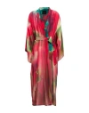 Roberto Collina Woman Overcoat & Trench Coat Fuchsia Size S Polyester