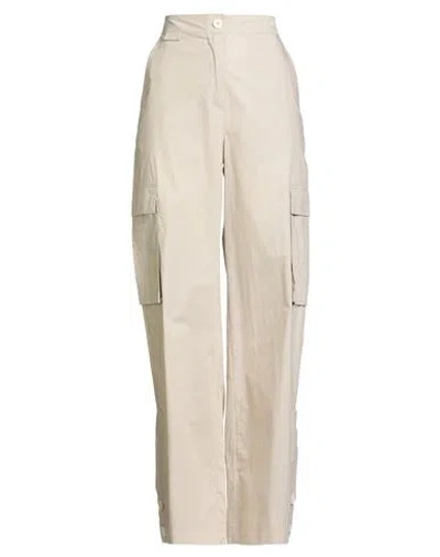 Roberto Collina Woman Pants Beige Size S Cotton In Neutral