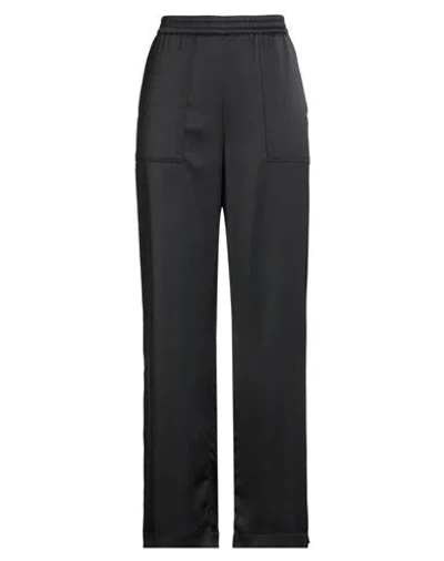 Roberto Collina Woman Pants Black Size M Polyester
