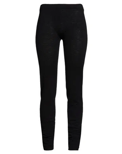 Roberto Collina Woman Pants Black Size S Merino Wool