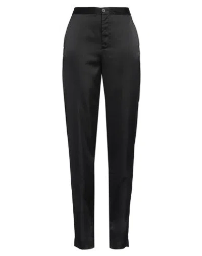 Roberto Collina Woman Pants Black Size S Polyester, Elastane