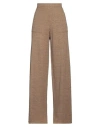 Roberto Collina Woman Pants Camel Size S Linen, Polyester