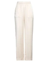 Roberto Collina Woman Pants Cream Size M Polyester In White