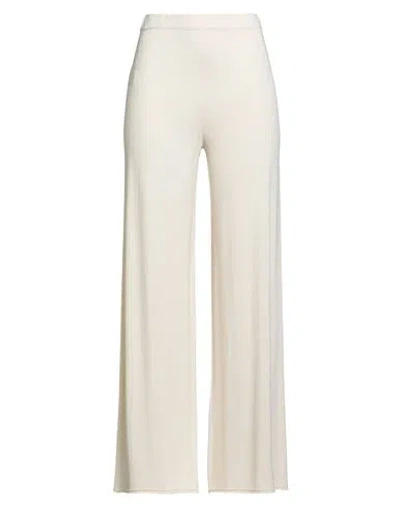 Roberto Collina Woman Pants Cream Size S Viscose, Polyester
