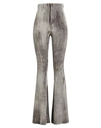 Roberto Collina Woman Pants Dark Brown Size S Wool