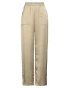 Roberto Collina Woman Pants Khaki Size L Polyester In Neutral