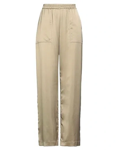 Roberto Collina Woman Pants Khaki Size L Polyester In Neutral