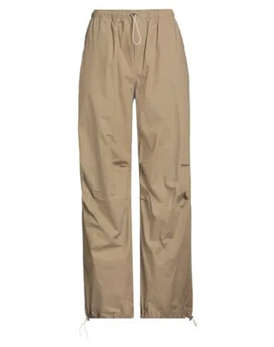 Roberto Collina Woman Pants Khaki Size M Cotton