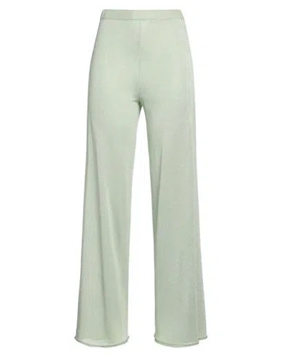 Roberto Collina Woman Pants Light Green Size S Viscose, Polyester