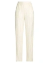 Roberto Collina Woman Pants Light Yellow Size M Polyester