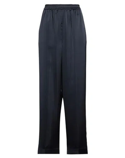 Roberto Collina Woman Pants Midnight Blue Size L Polyester, Elastane