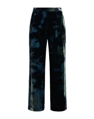 Roberto Collina Woman Pants Midnight Blue Size M Viscose, Polyamide