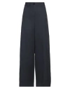 Roberto Collina Woman Pants Navy Size L Viscose, Linen, Cotton