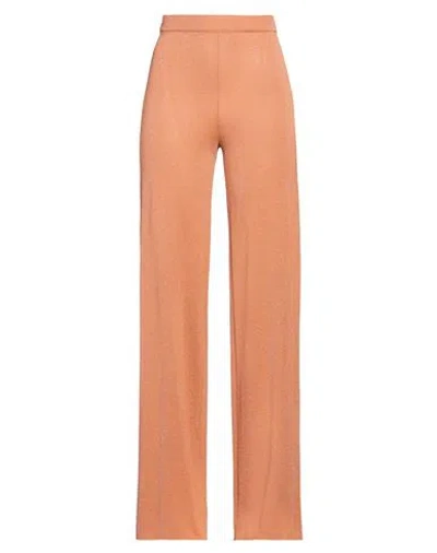 Roberto Collina Woman Pants Orange Size M Viscose, Polyester