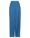 Roberto Collina Woman Pants Pastel Blue Size M Cotton In Blue