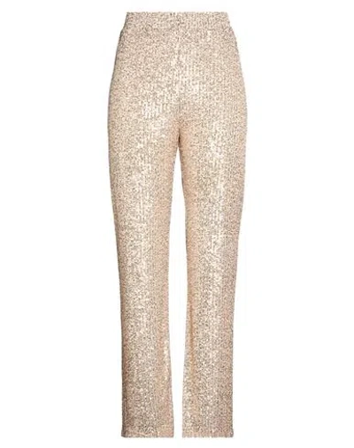 Roberto Collina Woman Pants Platinum Size 6 Polyester, Elastane In Gray